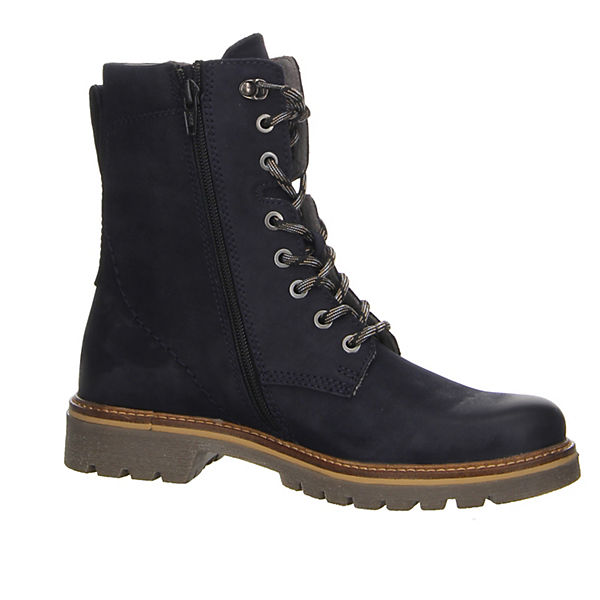 Schuhe Schnürstiefeletten camel active Stiefelette dunkelblau Schuhe Schnürstiefeletten camel active Stiefelette dunkelblau