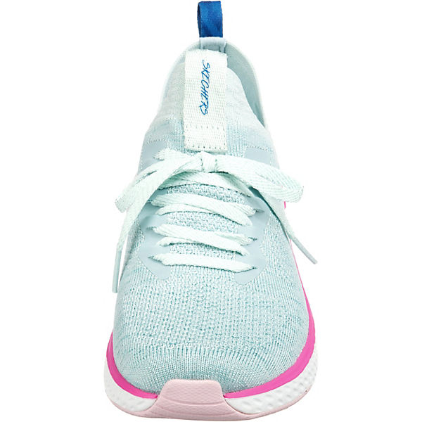Schuhe Sneakers Low SKECHERS Solar Fuse Slip-On-Sneaker hellblau