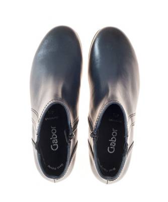 Gabor Ankle Boots Glattleder blau Ankle Boots 2
