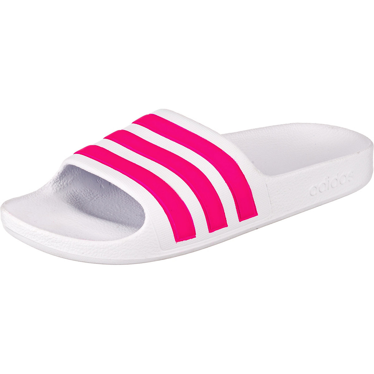 adidas Badelatschen ADILETTE AQUA K für Mädchen pink/weiß