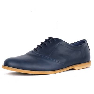 Fabi Leder BLAU LEDER SCHNÜRSCHUHE in Blau für Herren Herren Schuhe Schnürschuhe Oxford Schuhe 