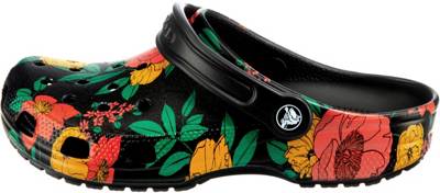 classic printed floral crocs