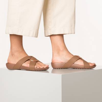 Crocs Serena Cross Band Slde W Pantoletten 2