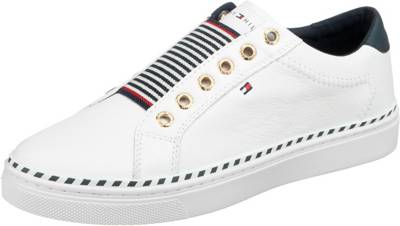 Tommy Hilfiger Damen Laufschuhe, Farbe Weiß, Marke, Modell Tommy Hilfiger Damen Laufschuhe, Farbe Weiß, Marke, Modell
