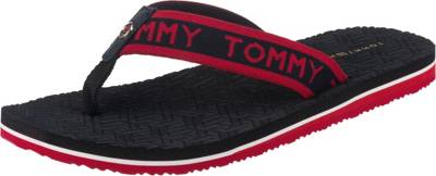 TH EMBOSSED FLAT BEACH SANDAL Zehentrenner