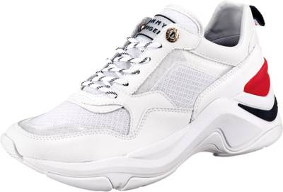 TOMMY HILFIGER, Wmns Billy 6c Sneakers Low, weiß TOMMY HILFIGER, Wmns Billy 6c Sneakers Low, weiß