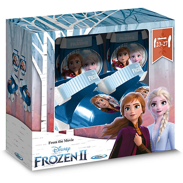Rollschuhe Frozen Die Eiskönigin, inkl. Protektoren