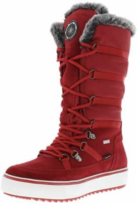 Vista Vista Damen Winterstiefel Snowboots gefüttert rot Winterstiefel