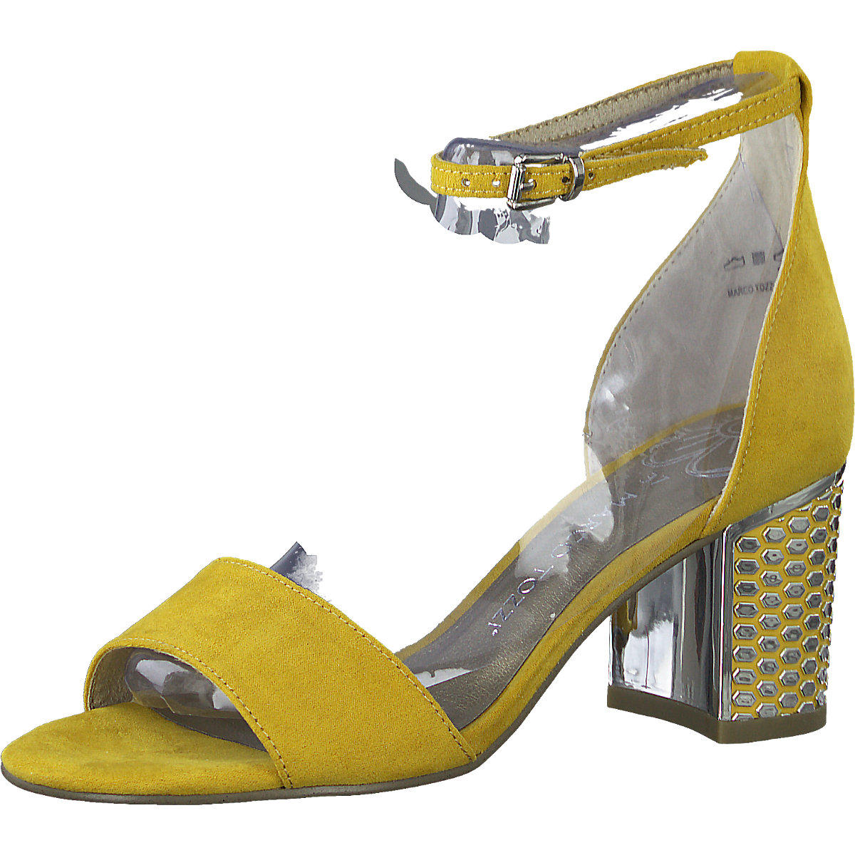 MARCO TOZZI Klassische Sandaletten gelb