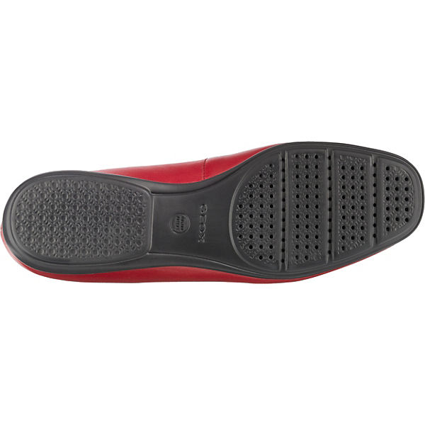Schuhe Klassische Slipper GEOX Annytah Klassische Slipper rot Schuhe Klassische Slipper GEOX Annytah Klassische Slipper rot