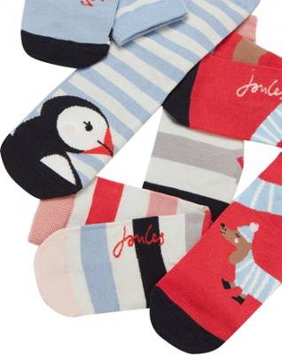 Socken 3er-Pack BRILLIANT BAMBOO für Mädchen, Pferd 2