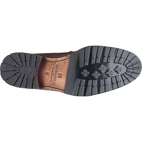 Schuhe Schnürstiefeletten SHOEPASSION Shoepassion Boots No. 637 Schnürstiefeletten dunkelbraun