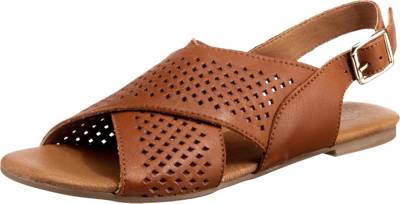 Apple of Eden, Kacy Klassische Sandalen, cognac | mirapodo Apple Of Eden Klassische Sandalen Cognac