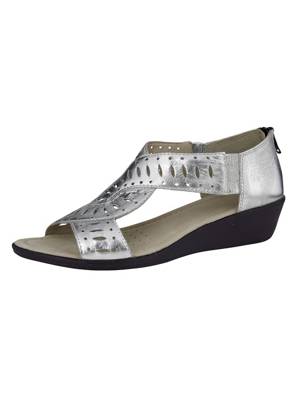 Sandalette Reißverschluss Klassische Sandaletten