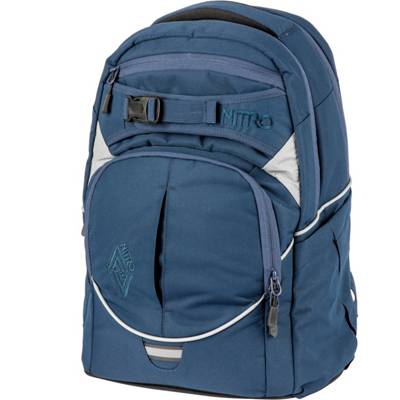 NITRO Daypack Superhero Schulrucksack 44 cm Schulrucksäcke blau