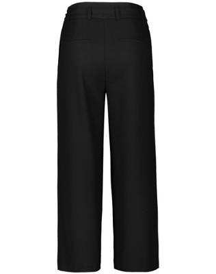 Hose Tuch/Kombi verkürzt Culotte mit Bindegürtel 2