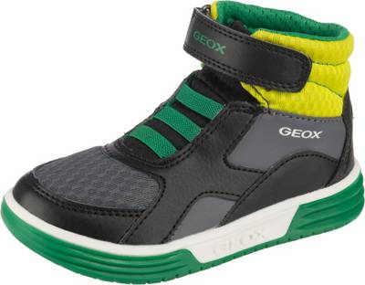 GEOX, Sneakers Low Blinkies ANDROID für Jungen, graugrün GEOX, Sneakers Low Blinkies ANDROID für Jungen, graugrün