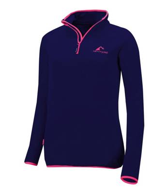 WESTFJORD Damen Fleece-Pullover Hekla Fleecepullover blau/lila