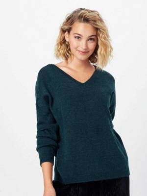 VERO MODA pullover vmrana ls v-neck lace back blouse boo bf Pullover 2