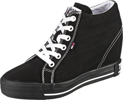 tommy jeans wedge sneakers