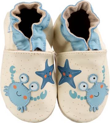 Krabbelschuhe SUMMER BEACH für Jungen, Krabbe
