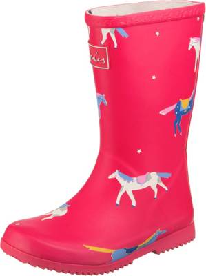 Gummistiefel Jnr Roll Up Welly für Mädchen, Pferde