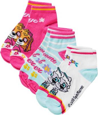 PAW Patrol Socken Dreierpack für Mädchen