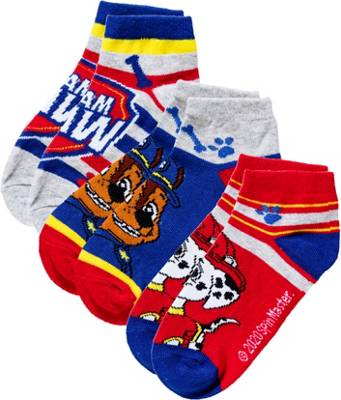 PAW Patrol Socken Dreierpack für Jungen