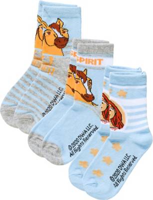 Spirit Socken Dreierpack für Mädchen