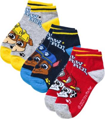 PAW Patrol Socken Dreierpack für Jungen