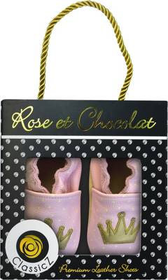 Krabbelschuhe Princess Crown für Mädchen 2