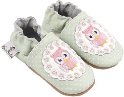 Krabbelschuhe Owl für Mädchen, Eule