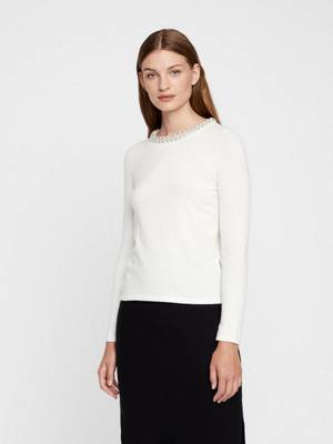 Vero Moda Pullover Perlen Pullover 2