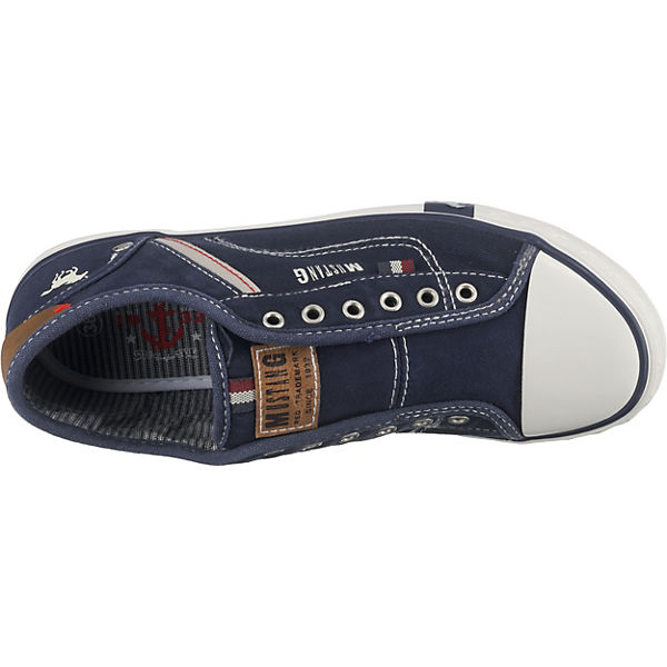 Schuhe Sneakers Low MUSTANG Kinder Sneakers Low dunkelblau Schuhe Sneakers Low MUSTANG Kinder Sneakers Low dunkelblau