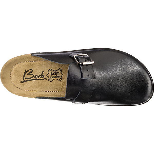 Schuhe Komfort-Pantoletten Beck Leo Pantoffeln schwarz Schuhe Komfort-Pantoletten Beck Leo Pantoffeln schwarz