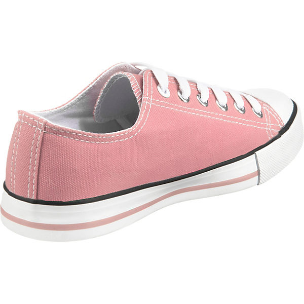 Schuhe Sneakers Low ambellis Flat City Sneakers rosa