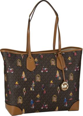 Michael Kors Handtasche Eva Large Tote MK Travel Handtaschen
