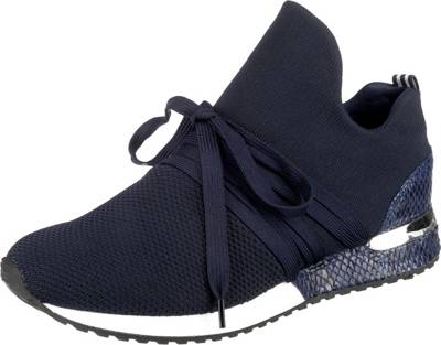 La Strada 1902517 Sneaker Knitted Blue Schuhe Sneaker Navy Blau 