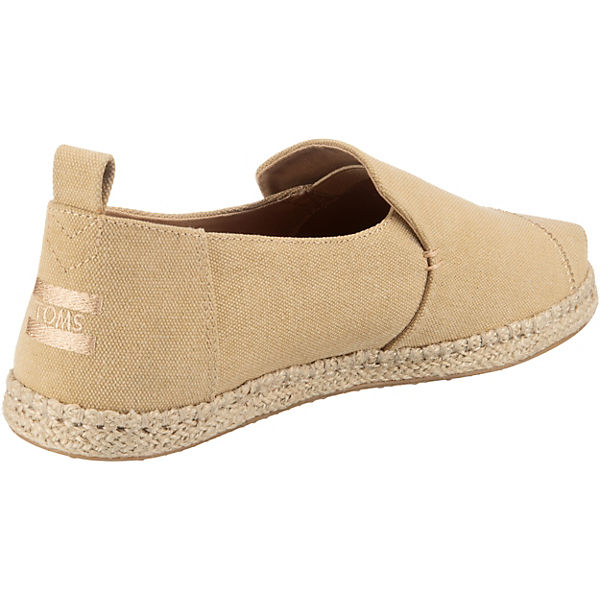 Schuhe Espadrilles TOMS Deconstructed Alpargata Rope Espadrilles beige Schuhe Espadrilles TOMS Deconstructed Alpargata Rope Espadrilles beige
