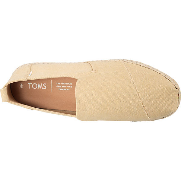 Schuhe Espadrilles TOMS Deconstructed Alpargata Rope Espadrilles beige Schuhe Espadrilles TOMS Deconstructed Alpargata Rope Espadrilles beige