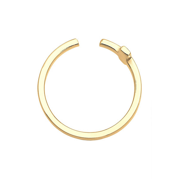 Accessoires Ringe Elli Elli Ring Kreuz Geo Größenverstellbar 925 Sterling Silber Ringe gold Accessoires Ringe Elli Elli Ring Kreuz Geo Größenverstellbar 925 Sterling Silber Ringe gold