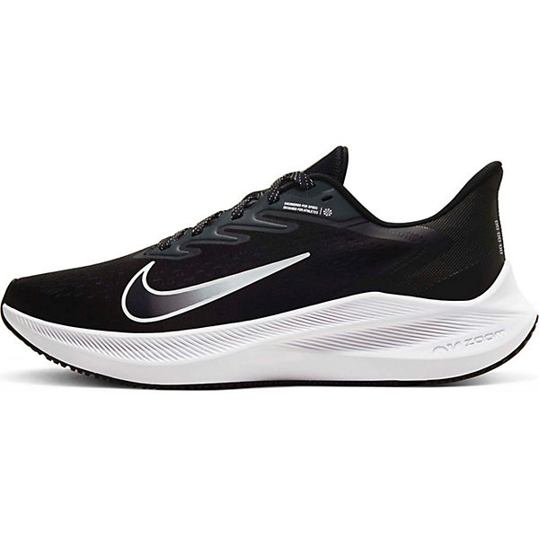 Schuhe Laufschuhe Nike Performance Zoom Winflo 7 Laufschuhe schwarz