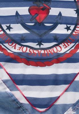 Tuch in Dreieckform mit Mustermix Schals 2