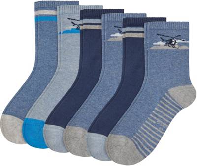 Kinder Socken 6er-Pack