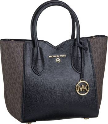 Michael Kors Handtasche Mae Small Messenger MK Signature Handtaschen