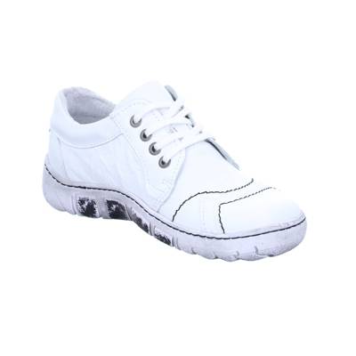 1760313031 White Kacper 2-4356 Damen Halbschuh Sneaker Leder weiß