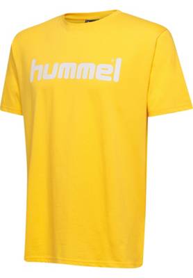 hummel HMLGO COTTON LOGO T-SHIRT S/S T-Shirts gelb
