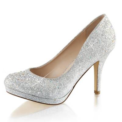 brautschuhe glitzer