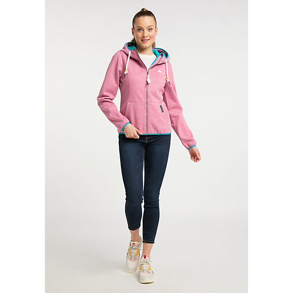 Bekleidung Outdoorjacken Schmuddelwedda Strickfleece Funktionsjacke Outdoorjacken pink Bekleidung Outdoorjacken Schmuddelwedda Strickfleece Funktionsjacke Outdoorjacken pink