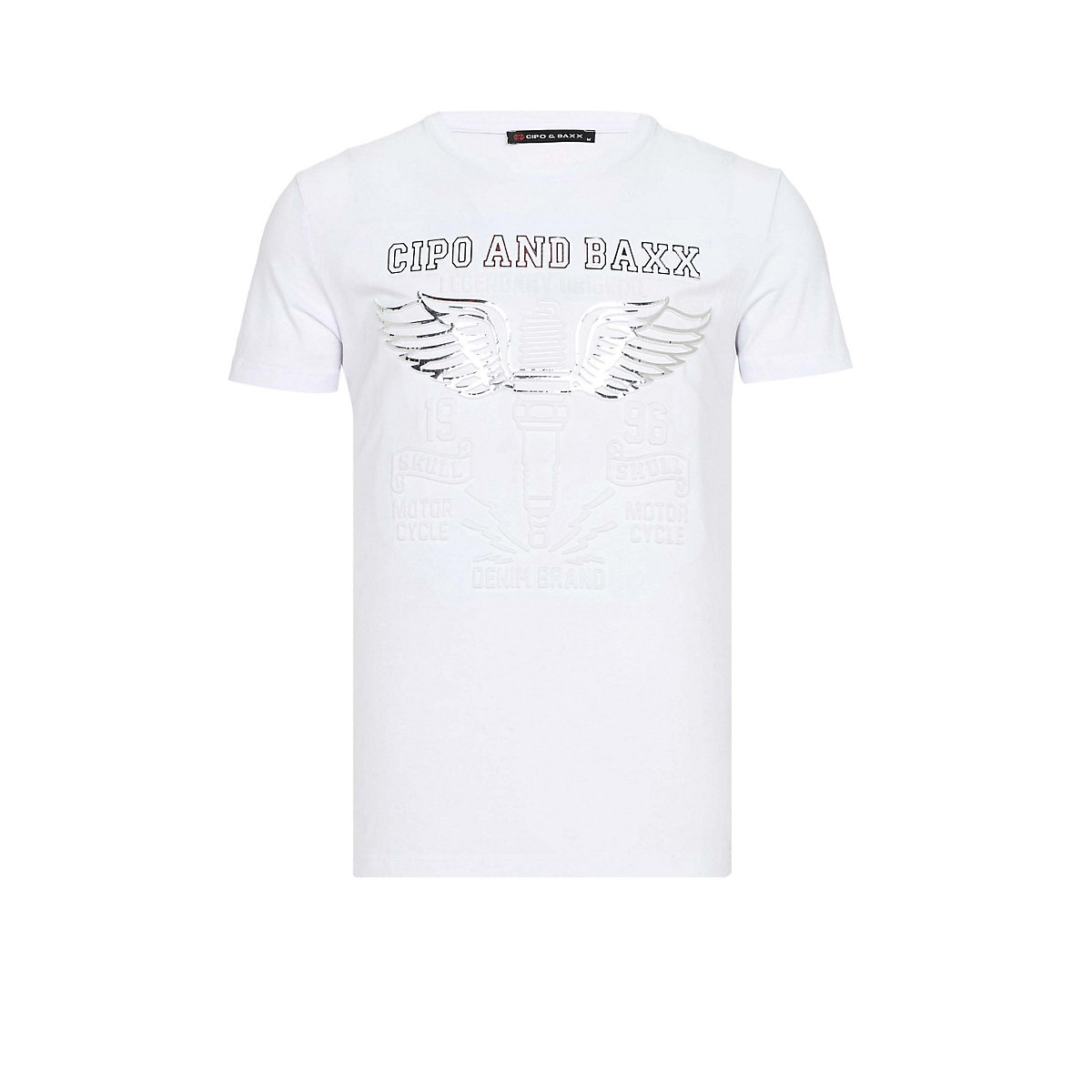 CIPO & BAXX® Cipo & Baxx T-Shirt weiß